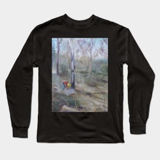 'Getting Firewood' Long Sleeve T-Shirt